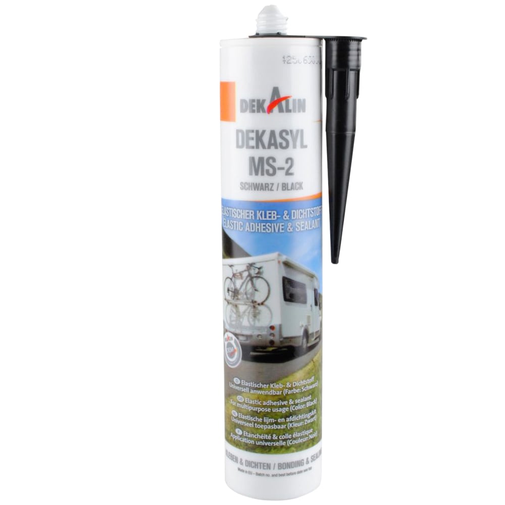Dekalin Dekasyl MS-2 6252012 Multifunctional adhesive and sealant, black, 290 ml