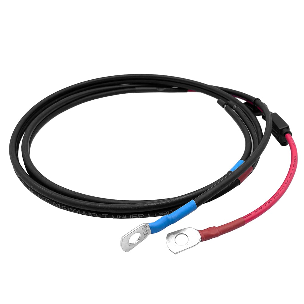 Batteriekabel in schwarz
