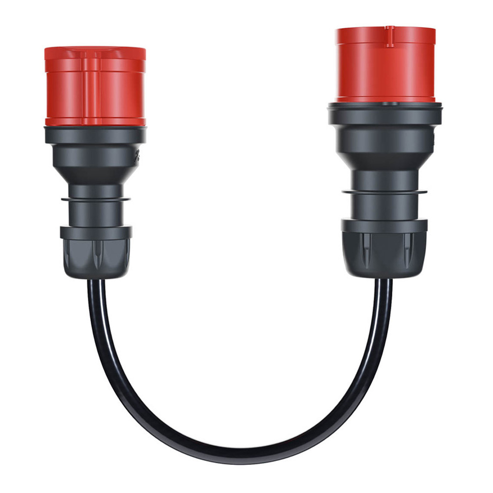 go-e adapter set for Wallbox Gemini flex 11kW for household socket, CEE blue 16A, CEE red 32A