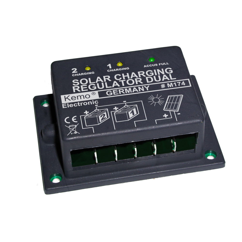 KEMO Solar Charge Controller Dual 16A