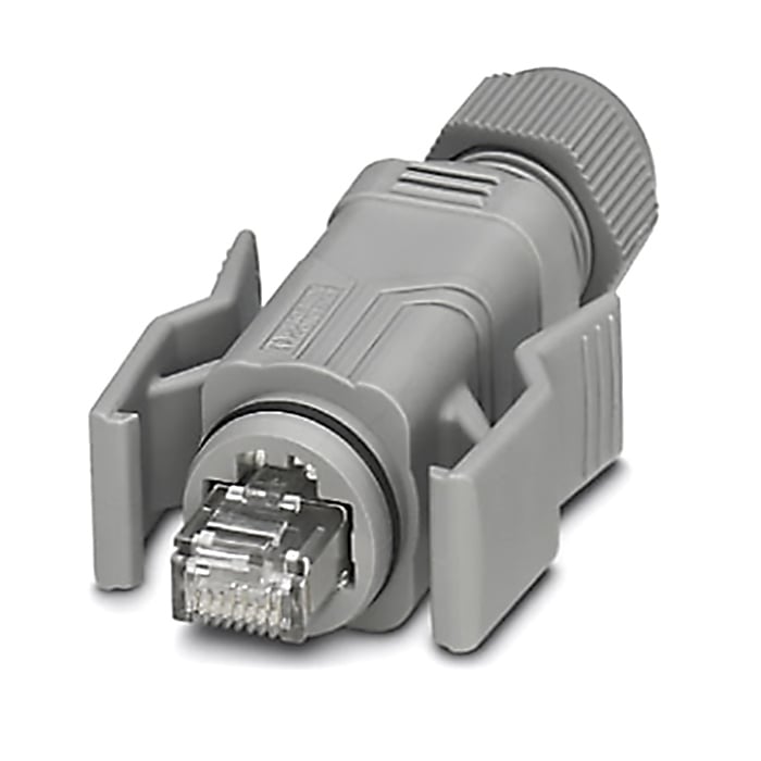 AEconversion RJ45 Steckverbinder VS-08-RJ45-5-Q / IP67-BK