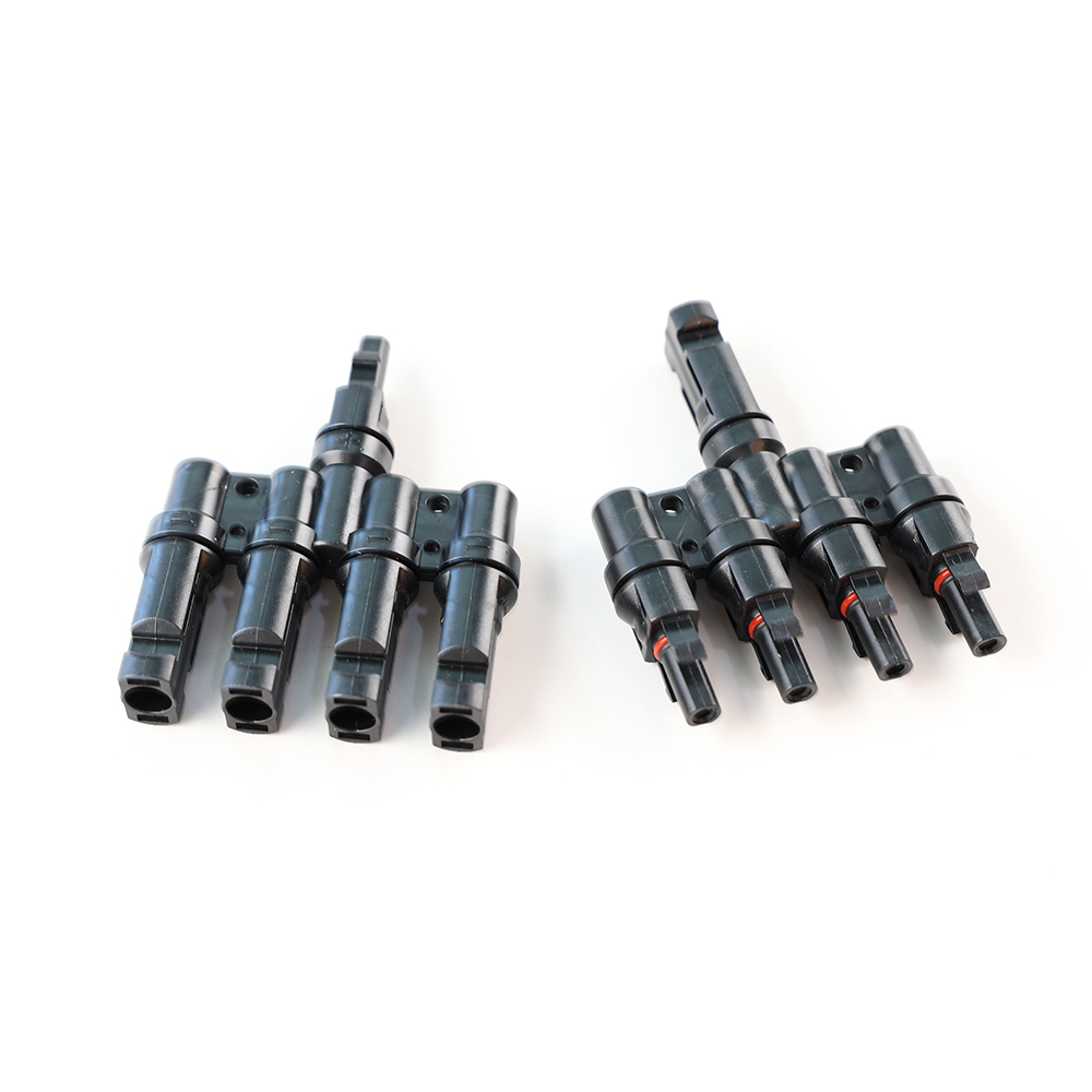 Offgridtec 4-way junction T-plug solar plug (pair)