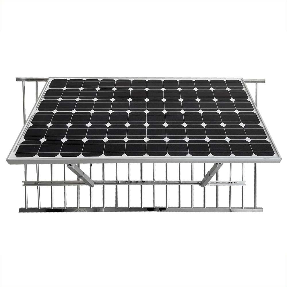 Solarmodul Halter für Balkongeländer Rahmenhöhe 30-35mm Neigungsverstellbar