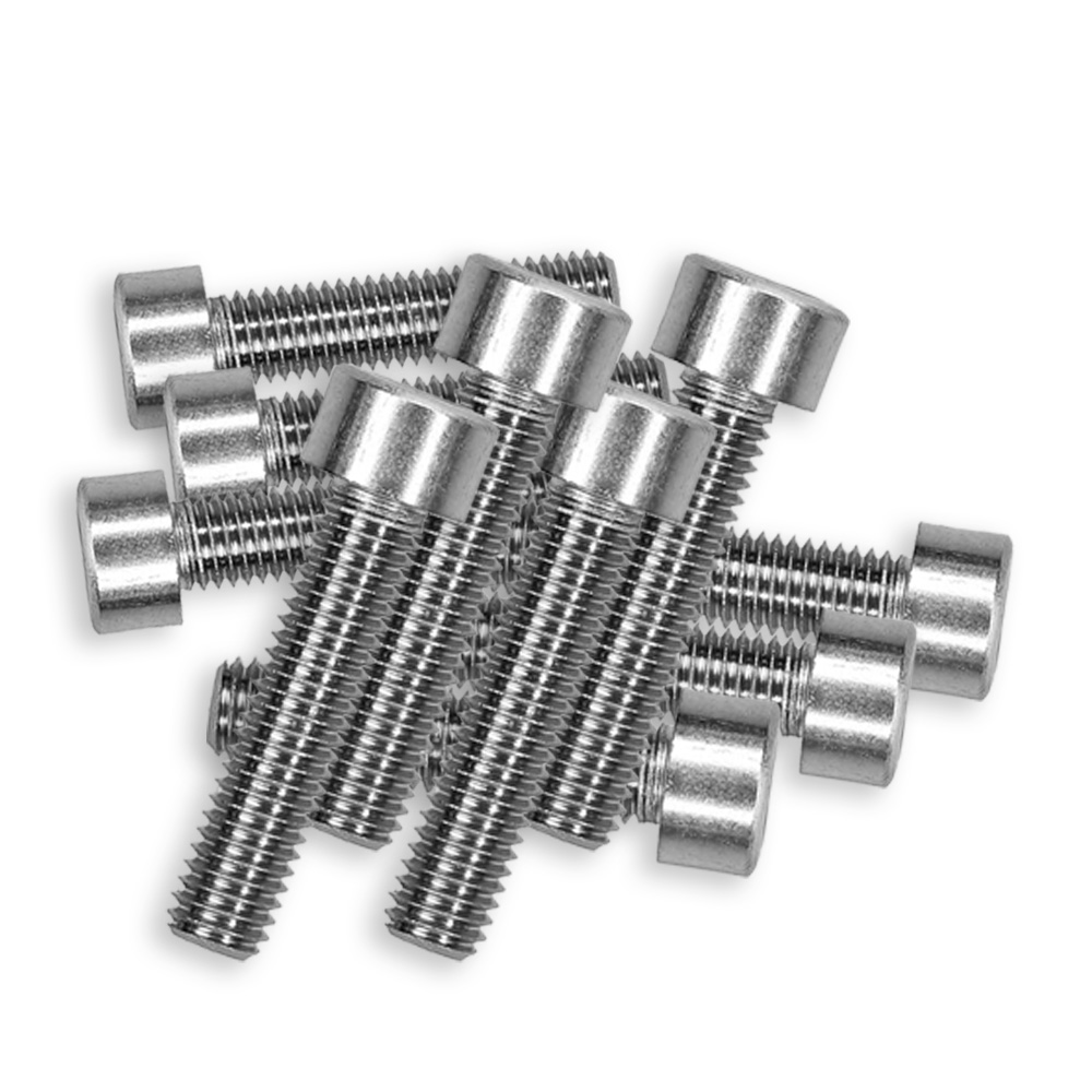 Vis à six pans creux M8x120mm avec tête cylindrique a2 acier inoxydable 100 pcs. din 912