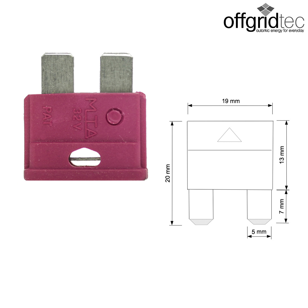 Flachsicherungshalter für Flach-Sicherung 2,5mm² 4mm² 6mm² 10mm²