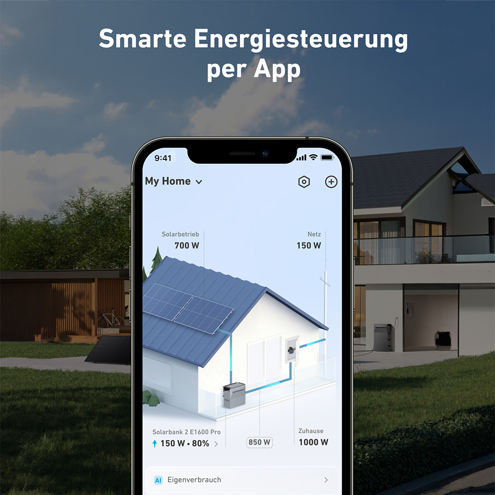 Anker solix Compteur électrique intelligent triphasé 120a pour e1600 Pro / Plus