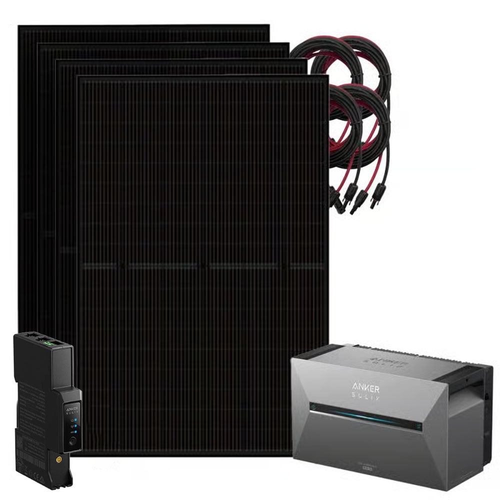 Anker 1800W Solix 3 balcony power plant incl. 2.69kWh storage E2700 BP2700 & electricity meter