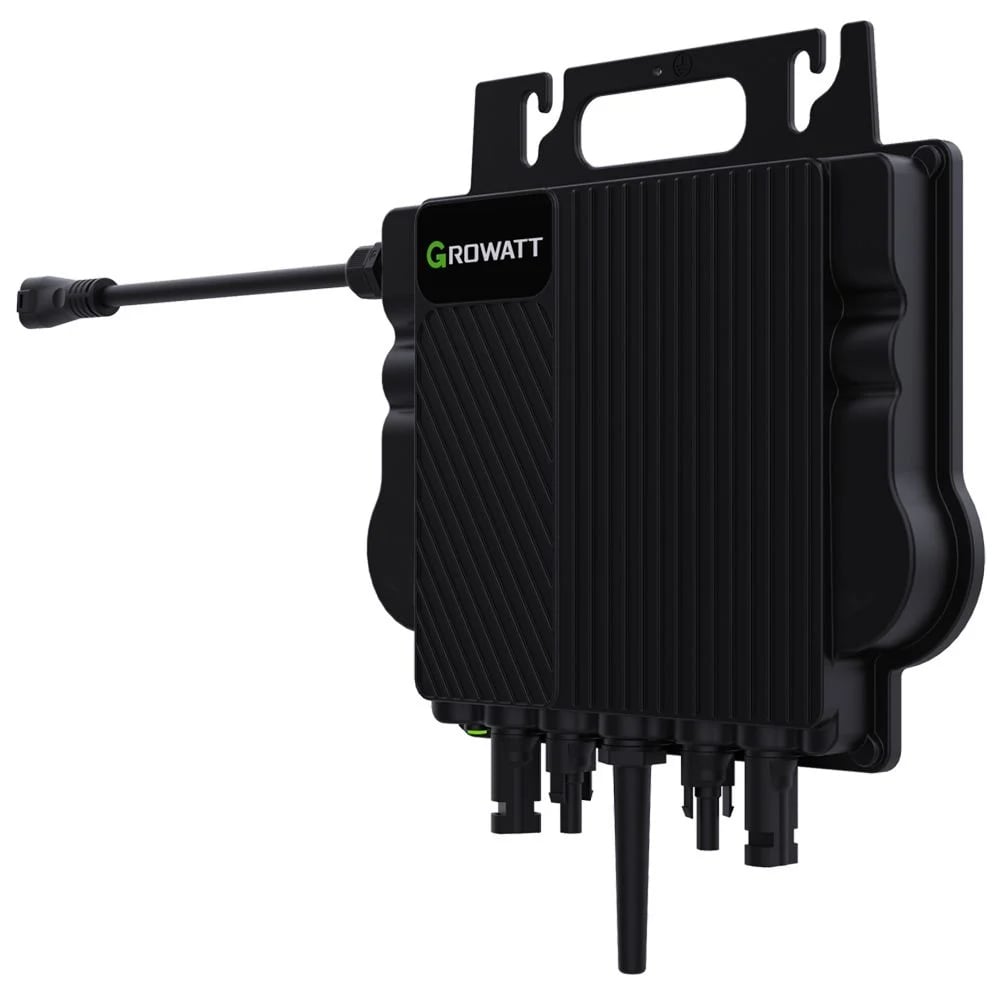 800W balcony power station with ultra-light solar modules and Growatt NOAH2000 NEO 800M-X battery