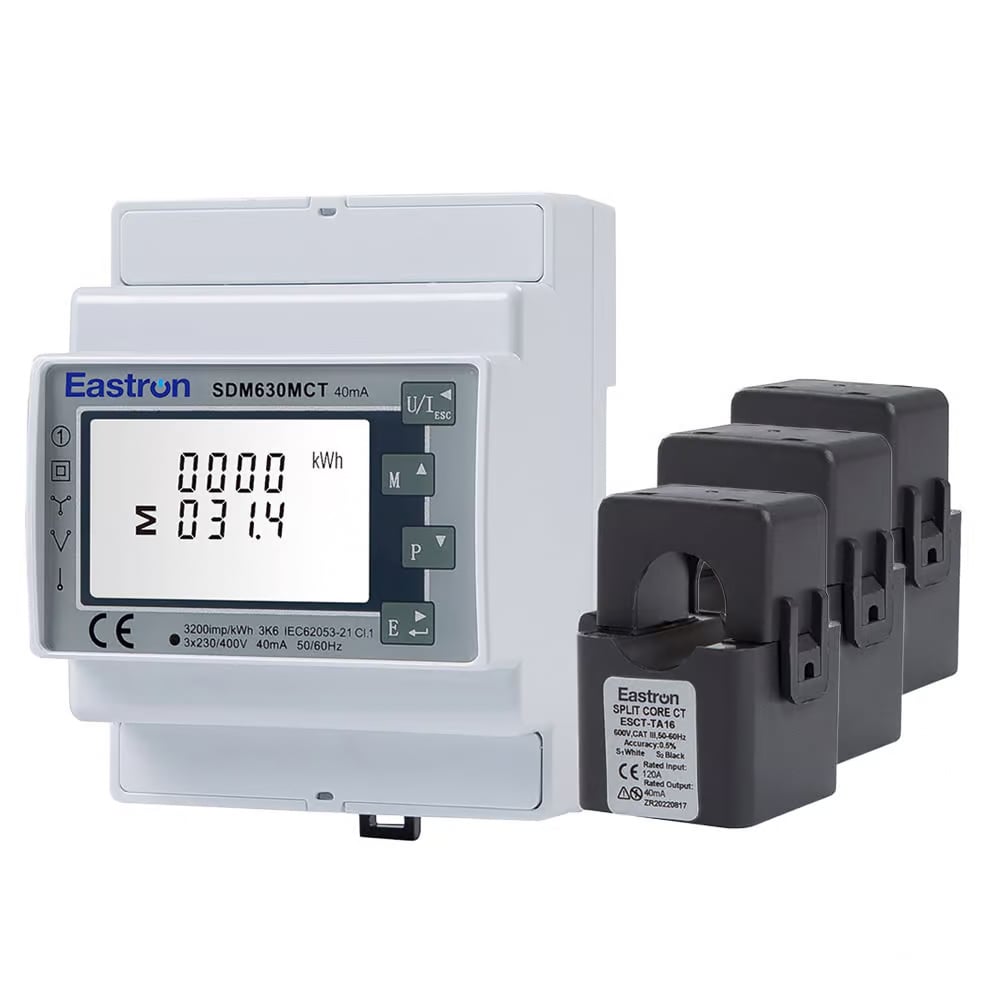 Growatt tpm-ct-e 100a Compteur électrique triphasé Smart Meter
