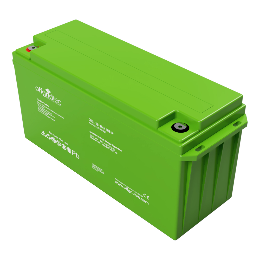 Offgridtec® 150Ah c20 gel battery 12v