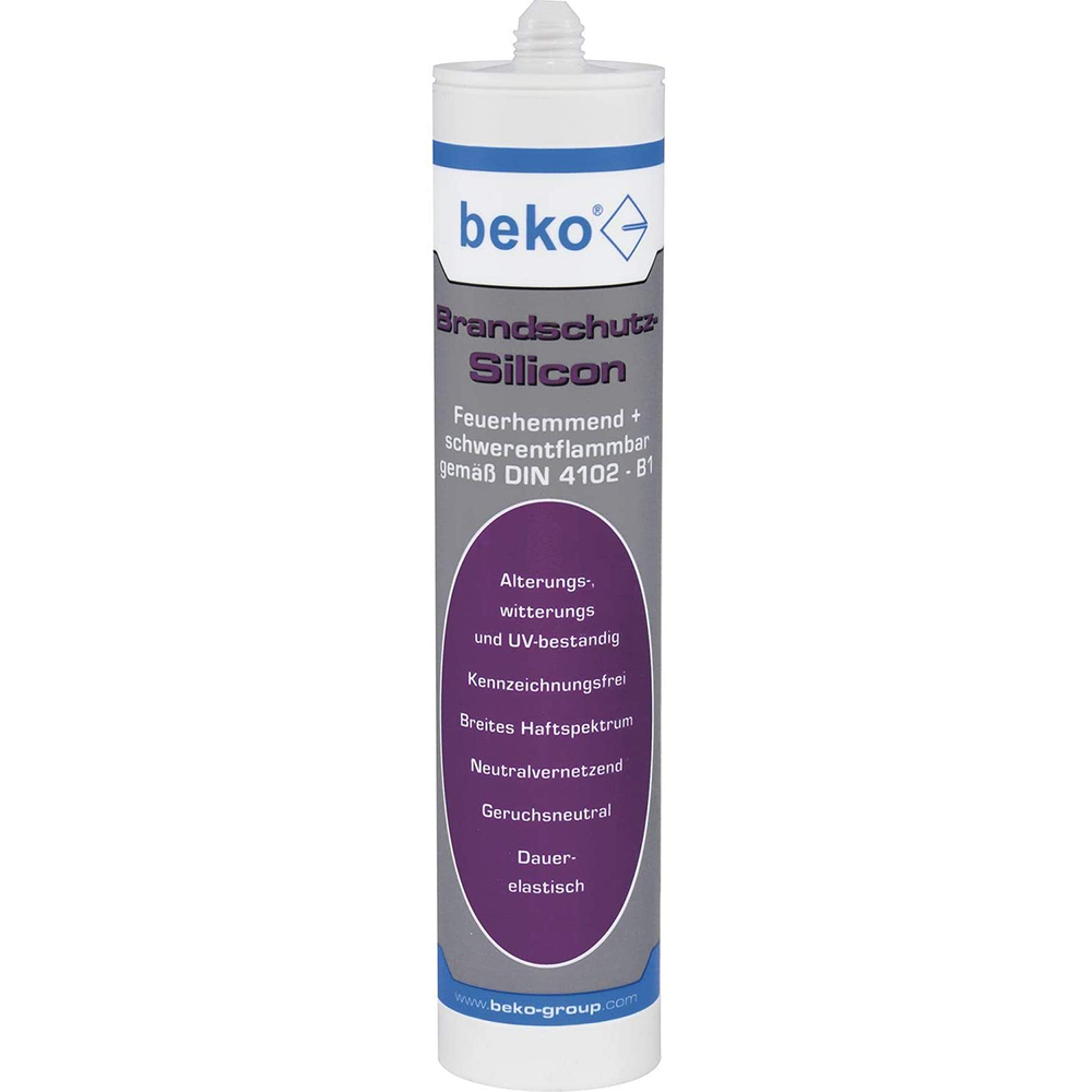 Beko Brandschutz-Silikon 310 ml grau Dichtmasse