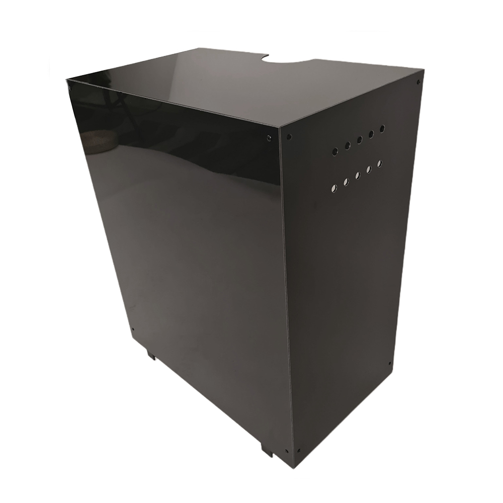 Batterieschrank für 2 Pytes 48100R LiFePo4-Batterien schwarz