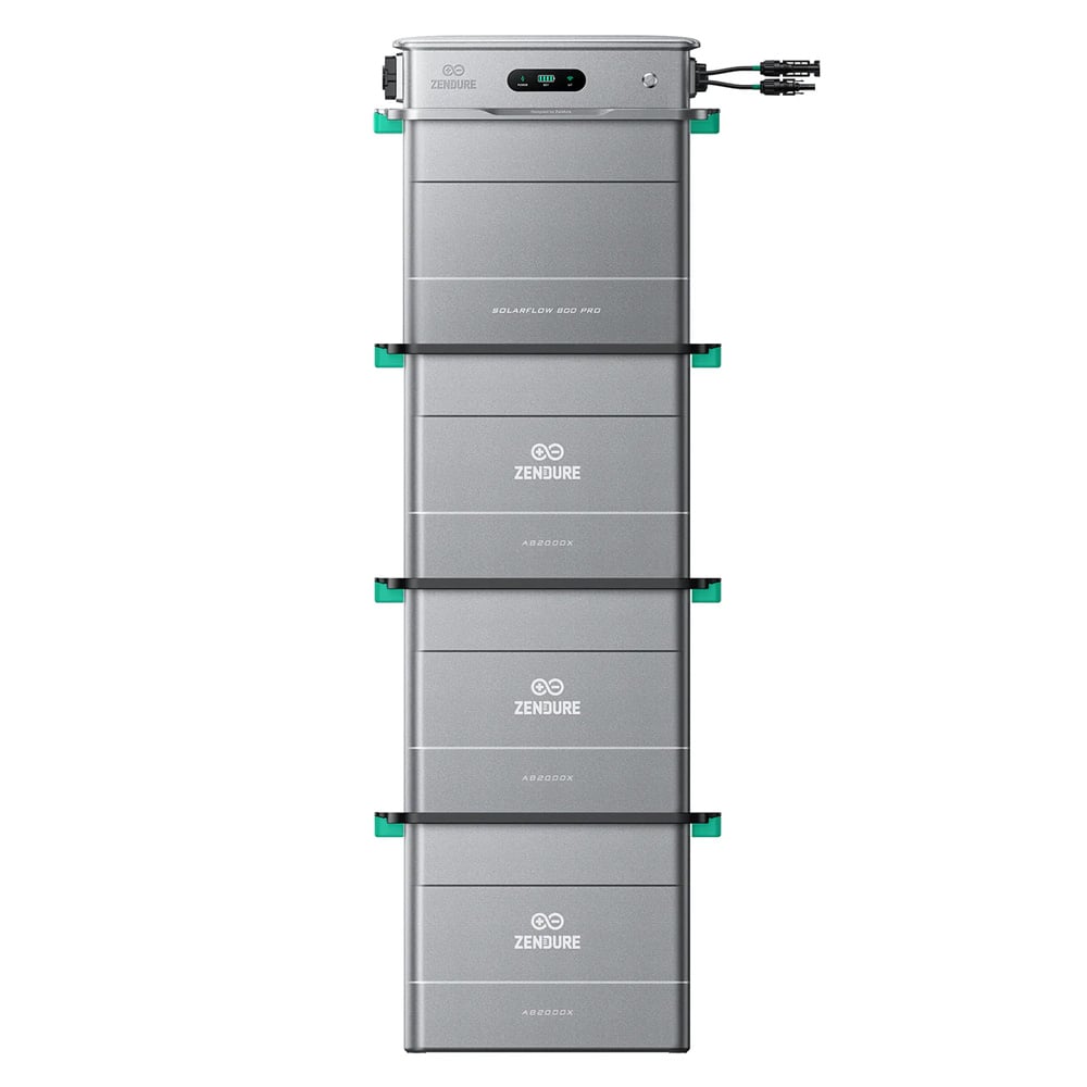 Zendure SolarFlow Set 7,68kWh 800 Pro mit 3x AB2000X Erweiterungsbatterie