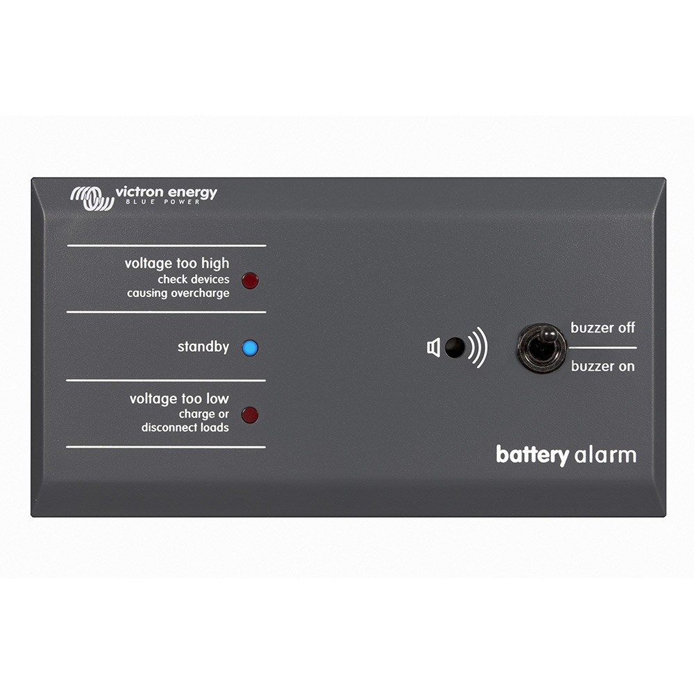 Victron Battery Alarm gx panel audible battery monitor