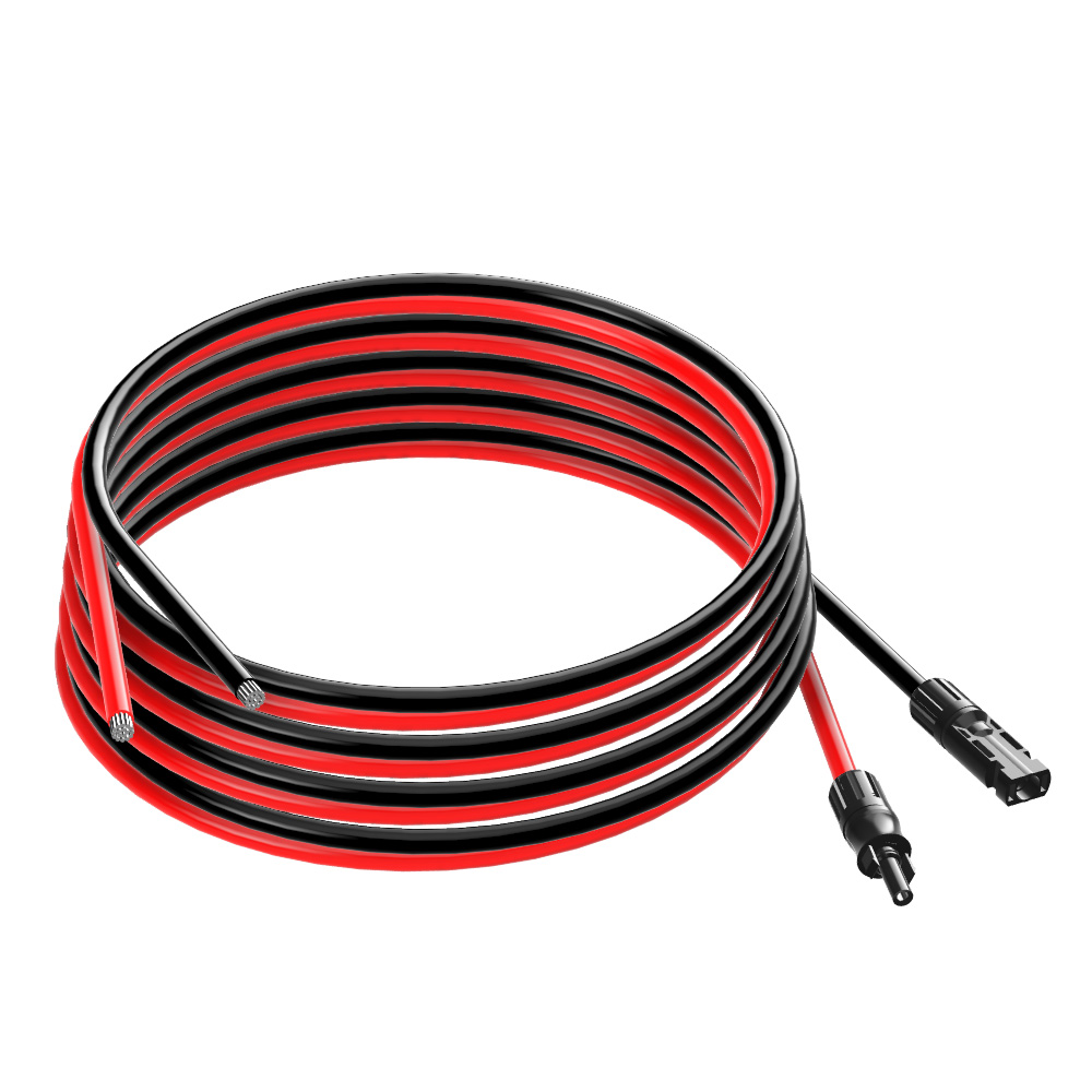 5m 6mm² Câble de raccordement professionnel module solaire - régulateur de charge solaire