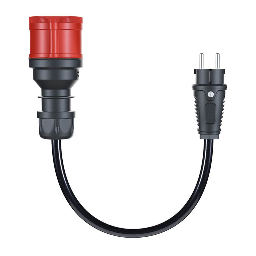 go-e adapter set for Wallbox Gemini flex 11kW for household socket, CEE blue 16A, CEE red 32A