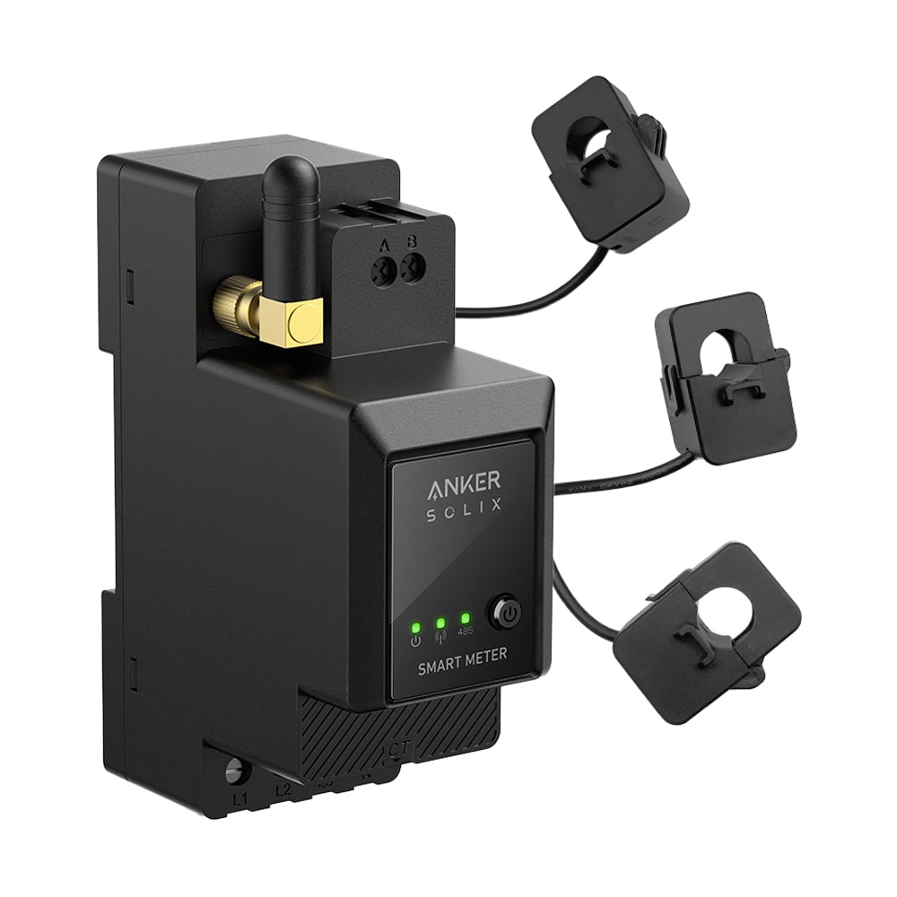 Anker solix Compteur électrique intelligent triphasé 120a pour e1600 Pro / Plus