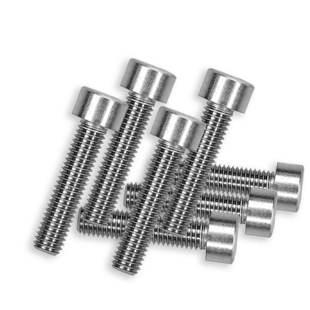 Vis à six pans creux M8x120mm avec tête cylindrique a2 acier inoxydable 50 pcs. din 912