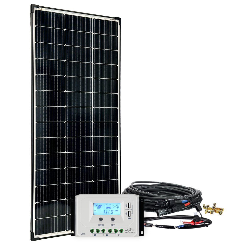 Offgridtec® basicPremium-XL 150w Solaranlage 12v/24v complete system