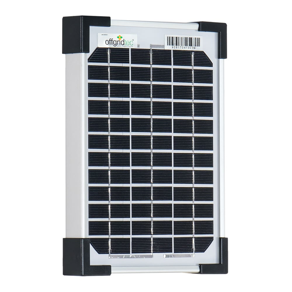 Offgridtec® 5w mono 12v solar panel