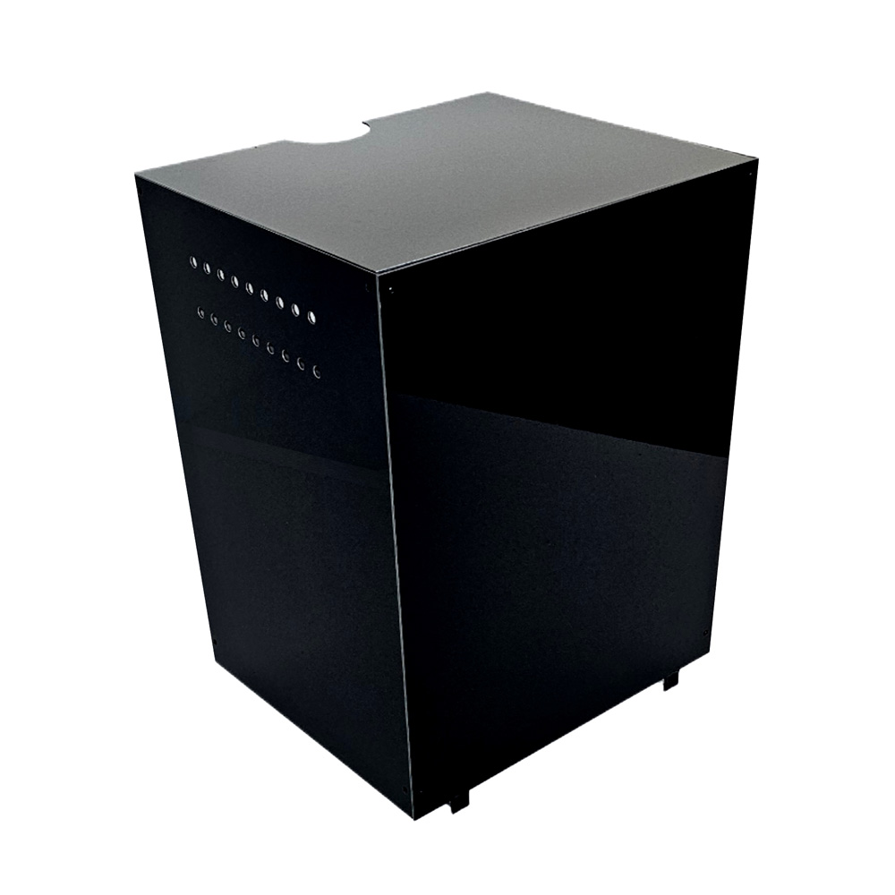 Batterieschrank für 3 Pytes 48100R LiFePo4-Batterien schwarz