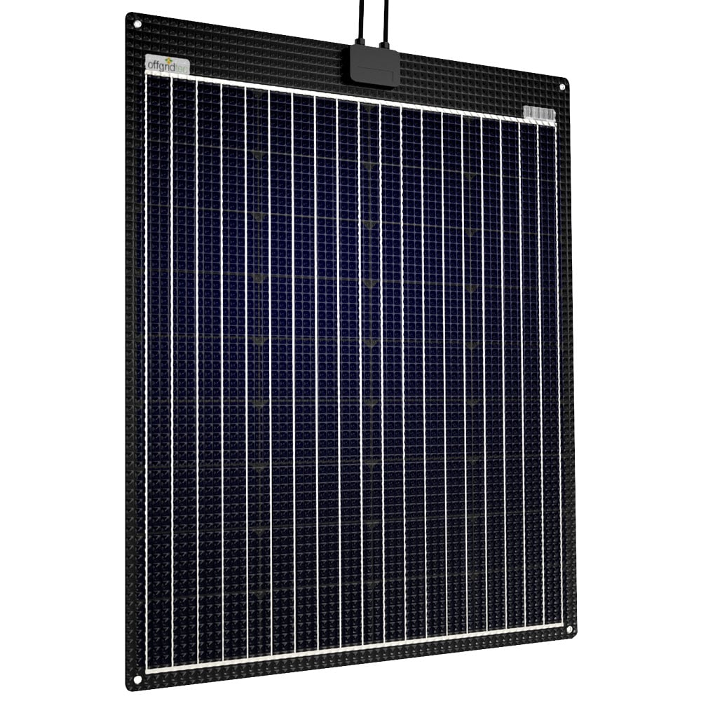Offgridtec® ETFE-AL 100W V2 semi-flexibles 23V Solarpanel