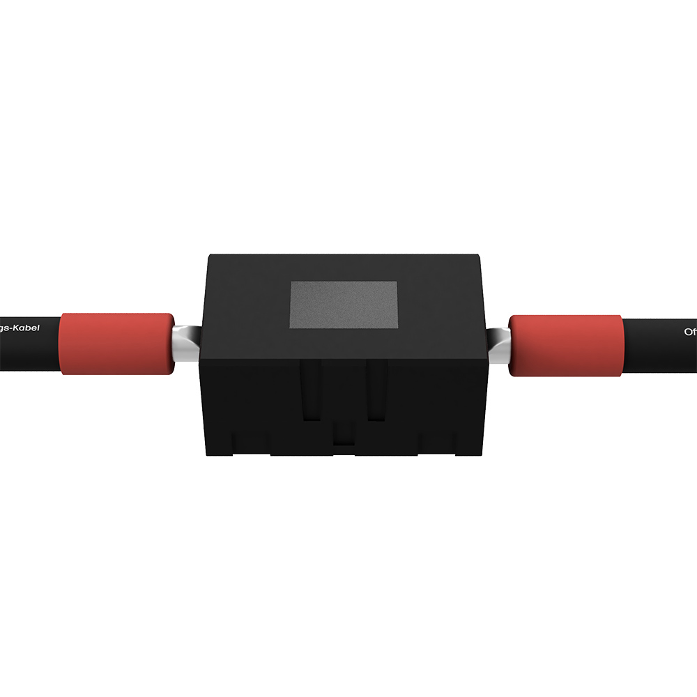 1,5m 25mm² Batteriekabel mit MIDI-Sicherungshalter Schraubklemmenanschluss  auf M8 - Kabelquerschnitt: 25mm²