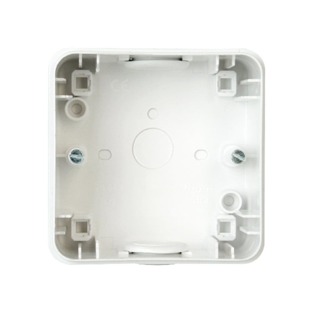 Wieland surface mount housing for mounting frame rst20