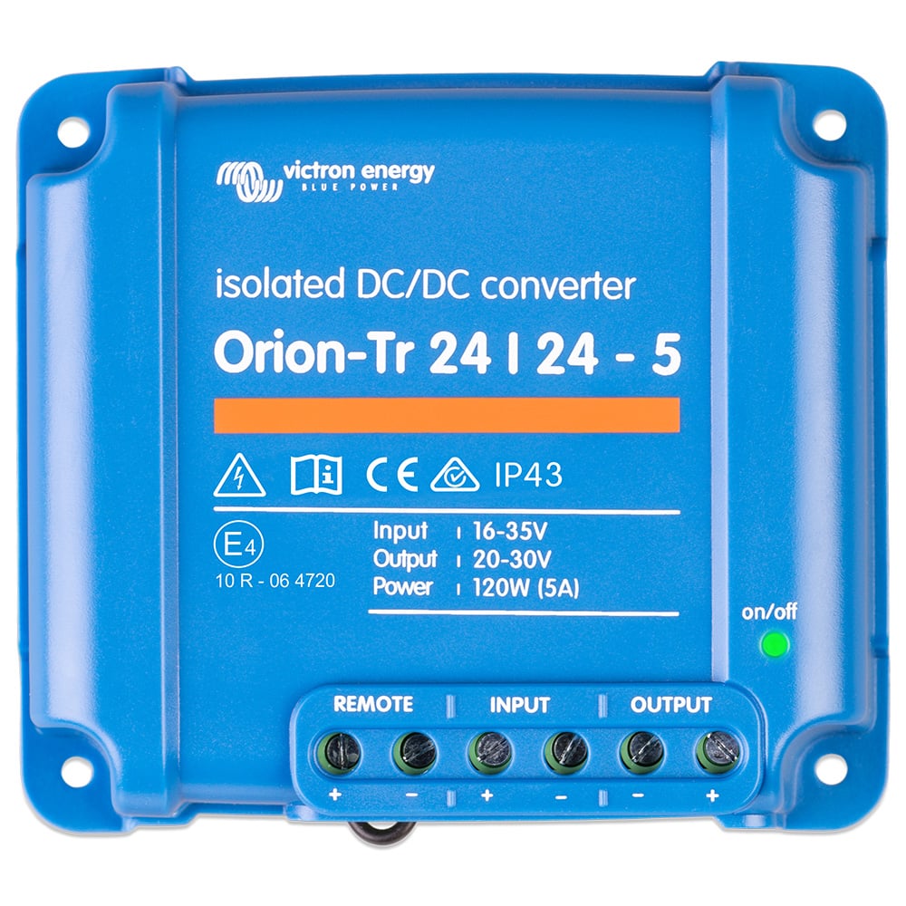 Victron Orion-Tr 24/24-5 DC-DC Converter isolated 24V to 24V 5A 120W
