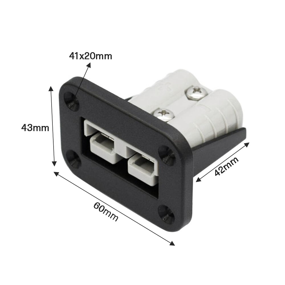 2x Staubschutz Abdeckung für 50A Stecker