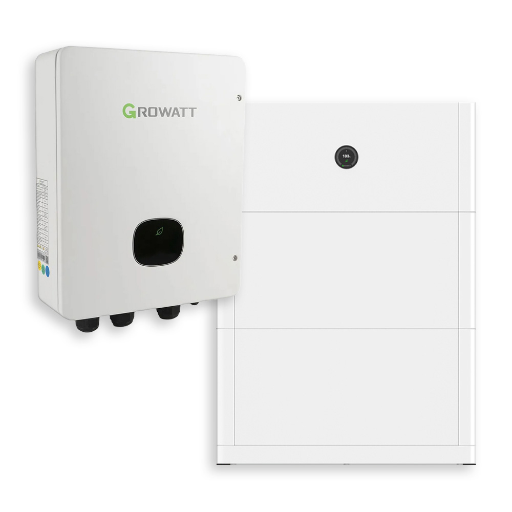 Growatt APX 10kWh Batteriesystem mit Back-Up Box und BMS P2 für MOD-XH BP-Wechselrichter
