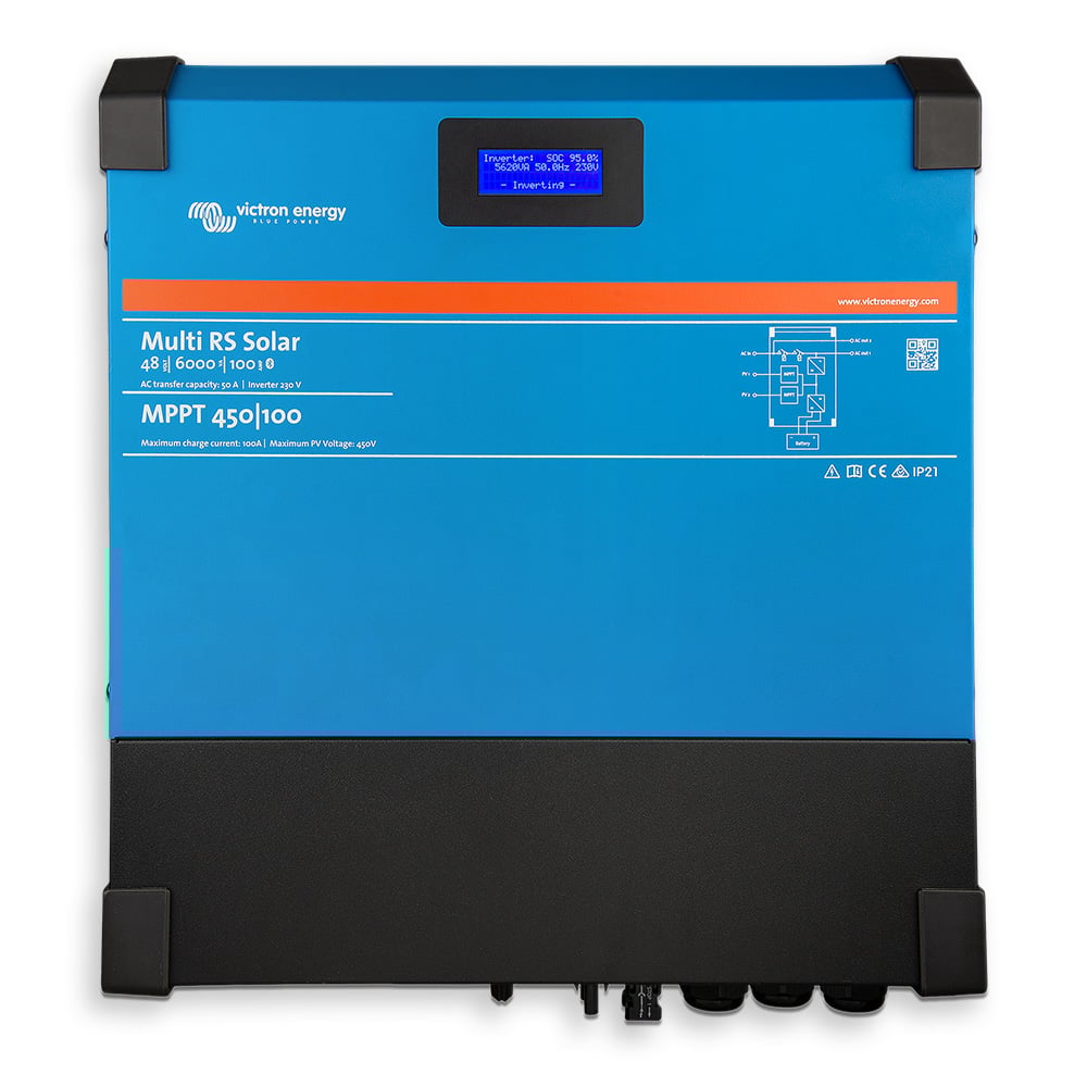 Victron Multi RS Solar 48/6000/100-450/100 dual hybrid inverter