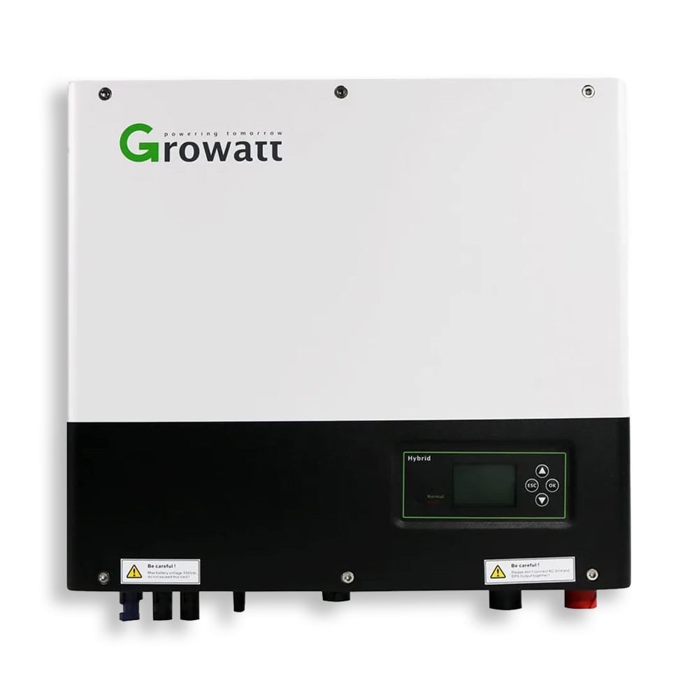 Growatt Retrofit Kit 25.6kWh ARK SPH 6000TL3 BH-UP Hybrid Inverter LiFePO4 Storage