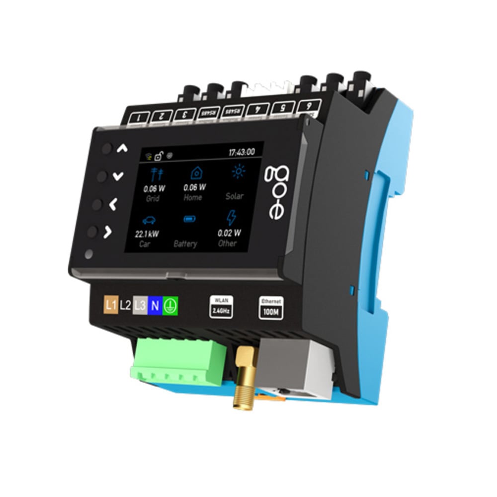 go-e Controller für dynamisches Lastmanagement und PV-Überschuss-Laden Steuerung 1- und 3-phasig