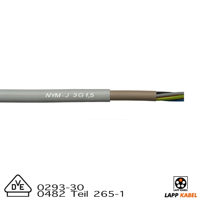 Kabel in grau und offener Verbindungsmöglichkeit
