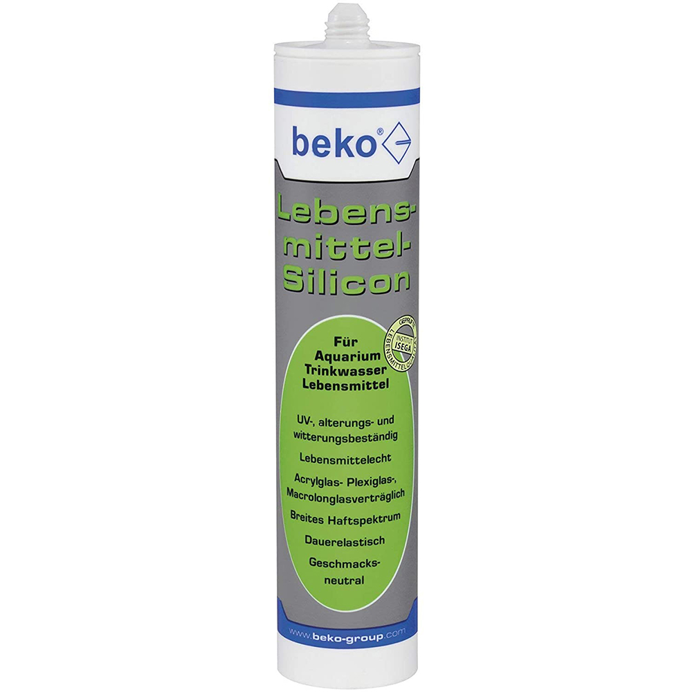 Beko FoodLine Lebensmittel-Silikon 310 ml transparent - Lebensmittelecht