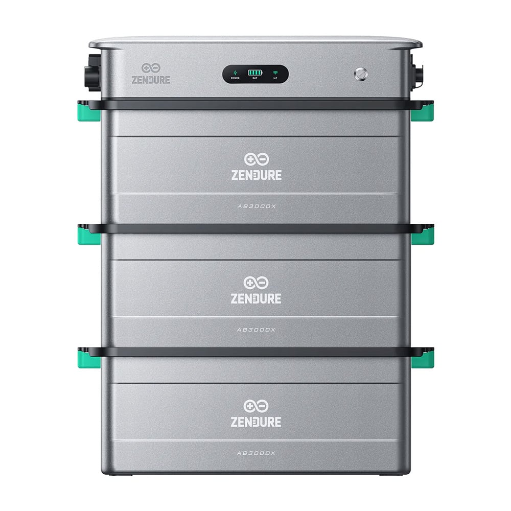 Zendure SolarFlow Set 8,64kWh 2400 AC mit 3x AB3000X Erweiterungsbatterie
