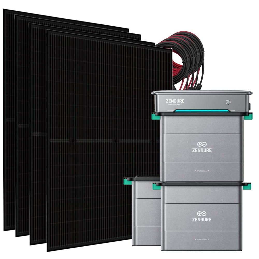 Offgridtec SolarFlow 5,76kWh 1780w Hyper 2000 Centrale électrique pour balcons Dual-Glas TOPCon