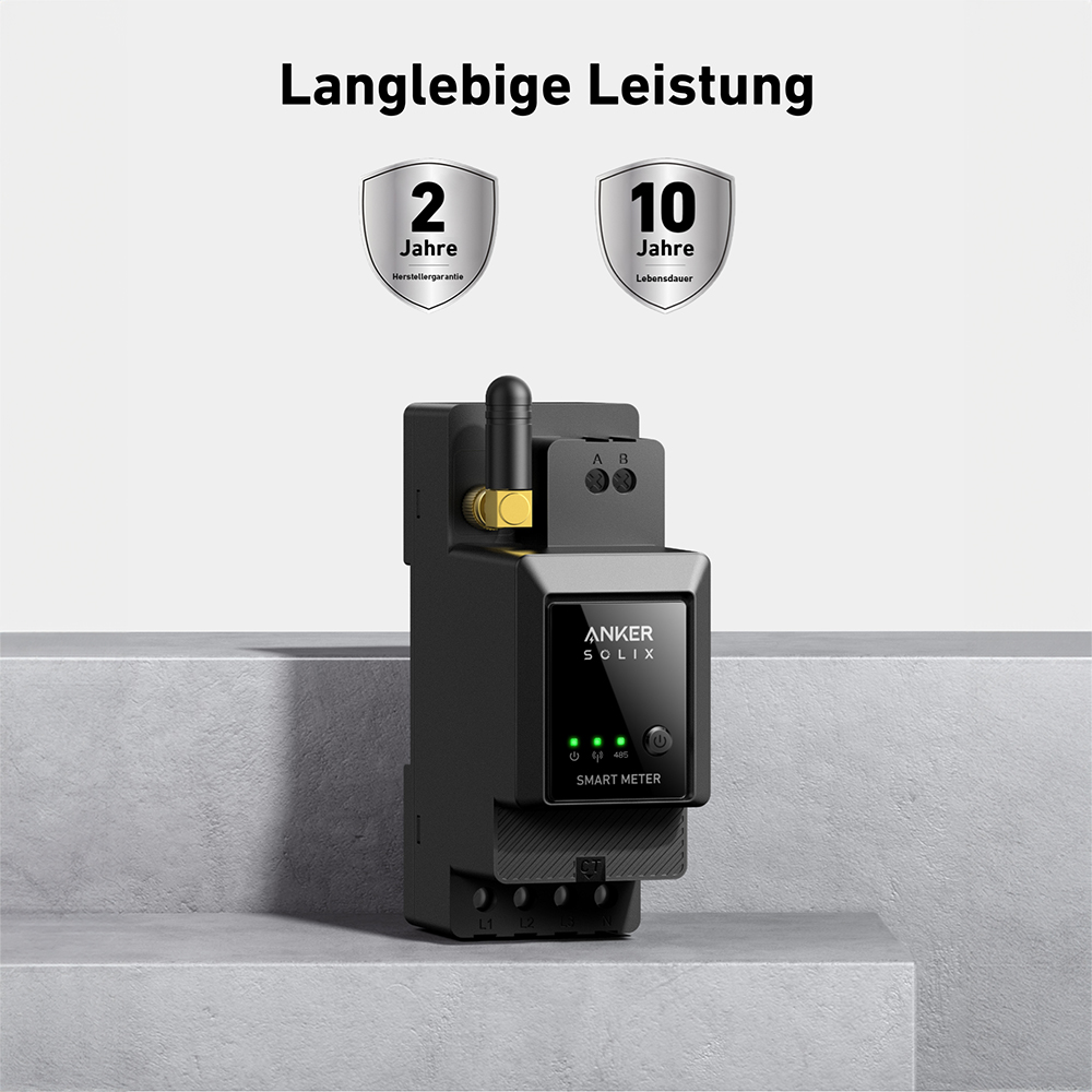 Anker solix Compteur électrique intelligent triphasé 120a pour e1600 Pro / Plus
