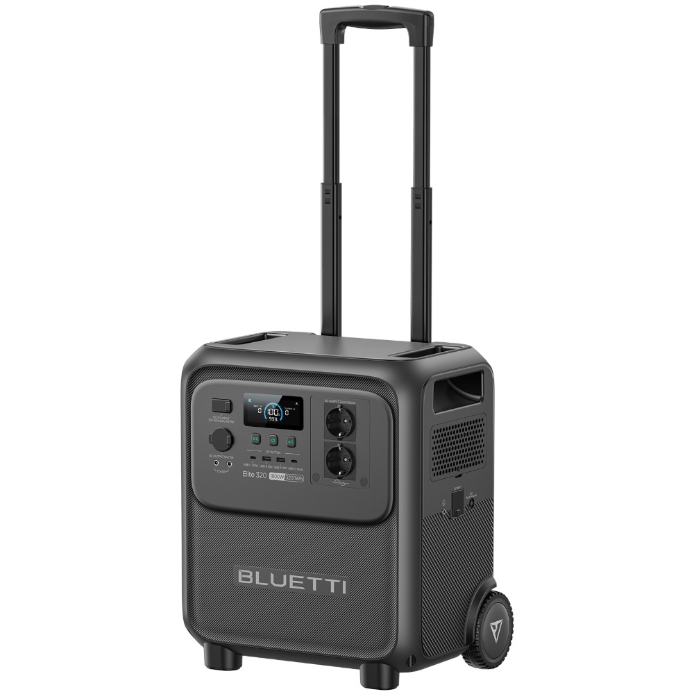 BLUETTI Elite 320 Portable Power Station, 1,800 W, 3,200 Wh, LiFePO4