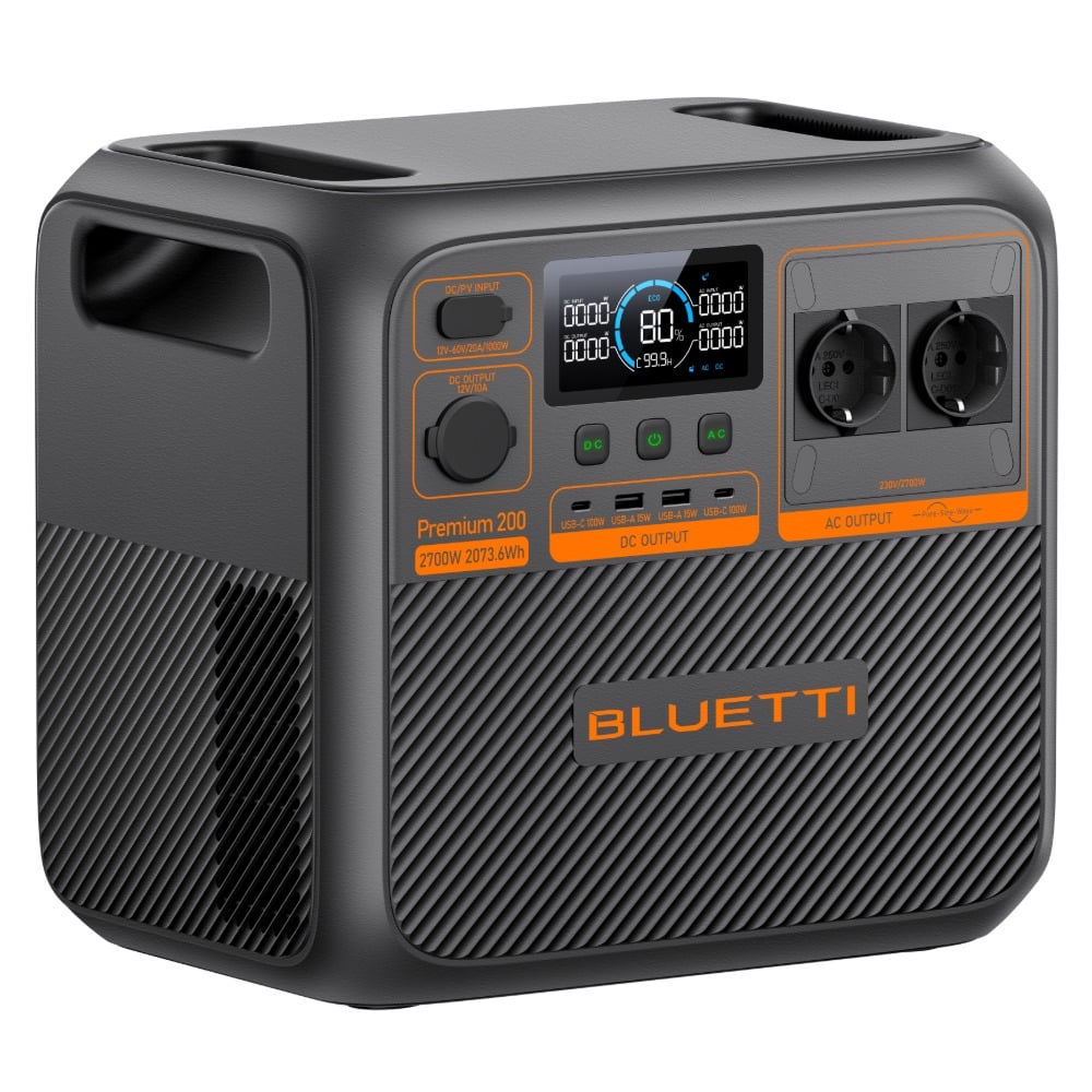Bluetti Premium 200 V2 Mobile Power Station 2073Wh 2700W