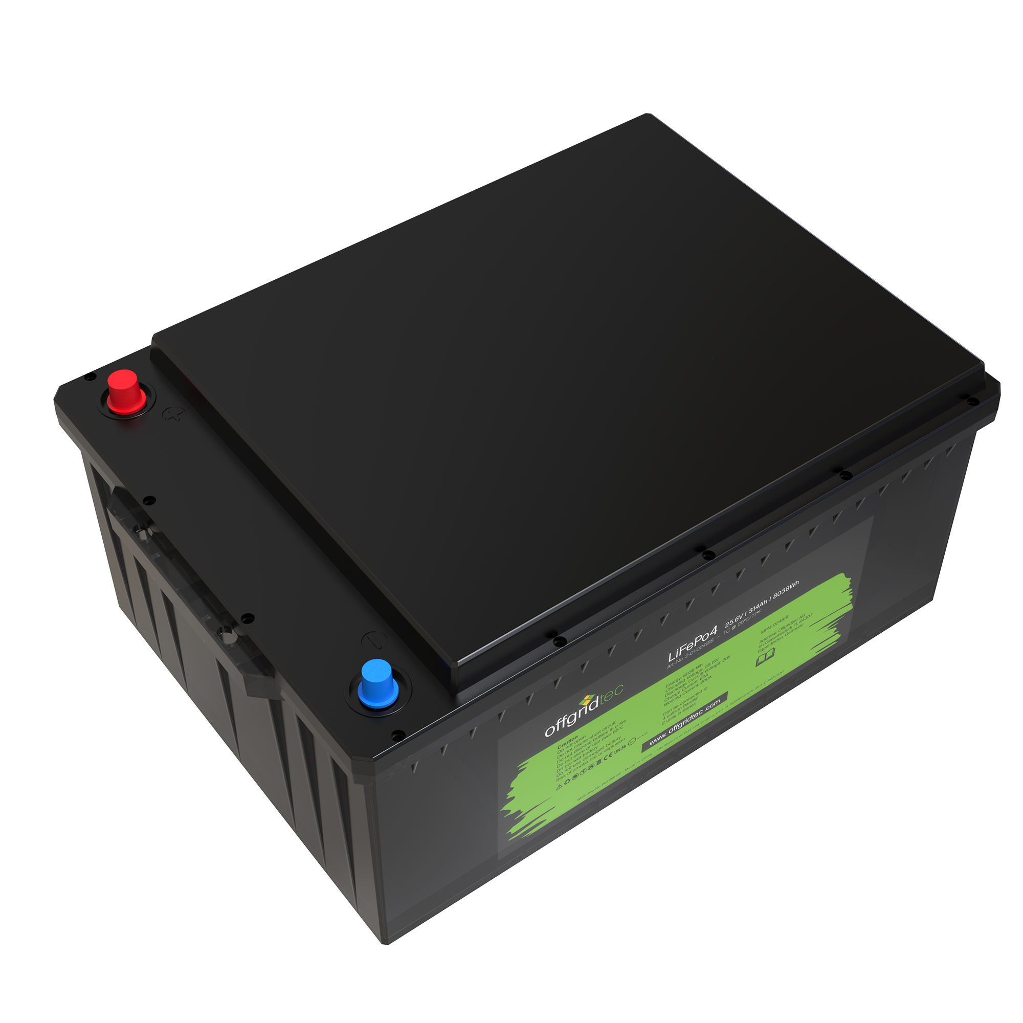 Offgridtec LifePo4 battery 25.6/300 25.6V 314Ah BMS integrated 8038Wh
