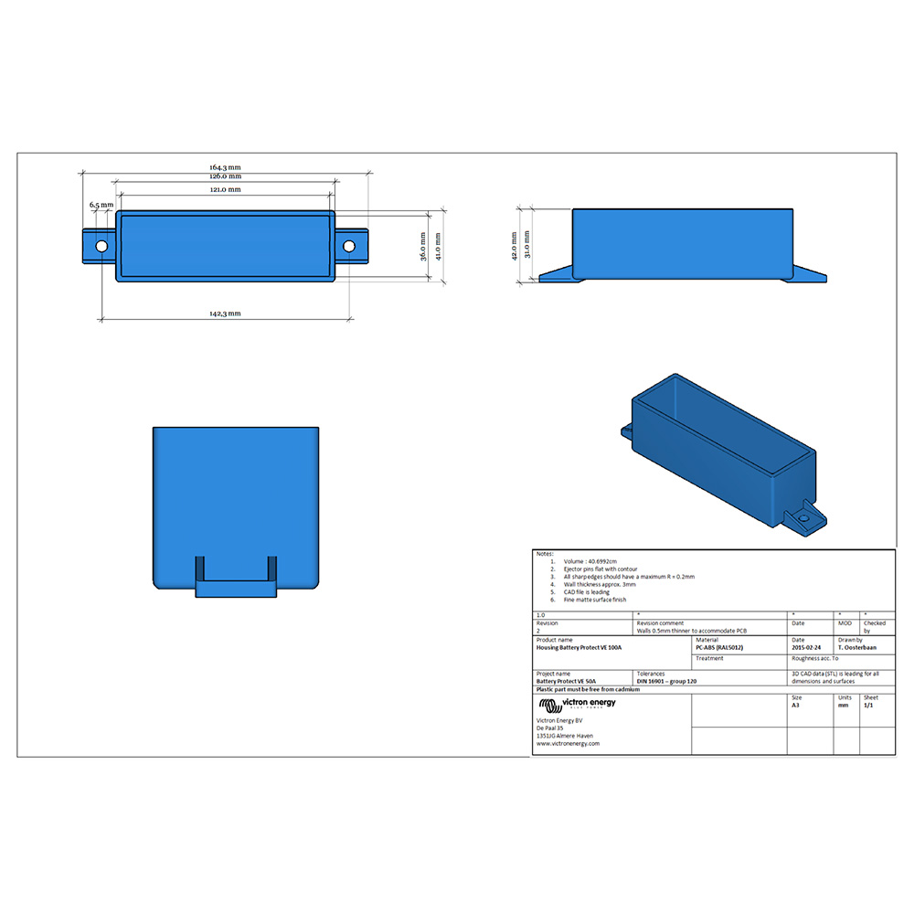 Victron Battery Protect BP-100 12V 24V 100A