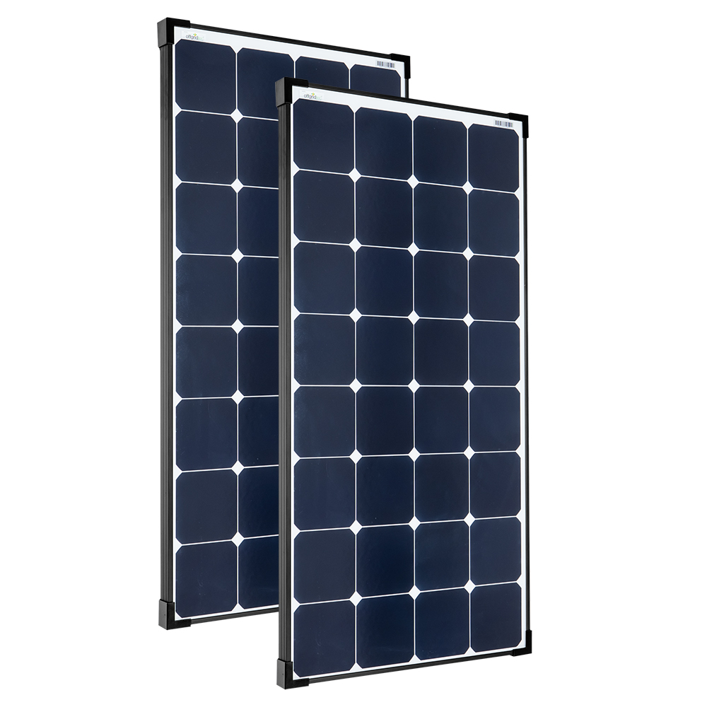 Offgridtec mTriple S camper solar system with 2 x 120W solar module 30/20/250 Votronic Triple Charger and 5747 VPC Jupiter combi panel