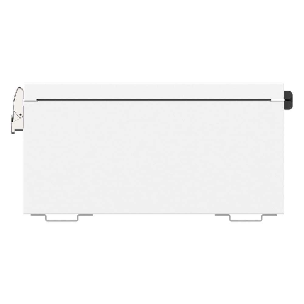 Oberseite der weißen, rechteckigen Solax X3-Matebox