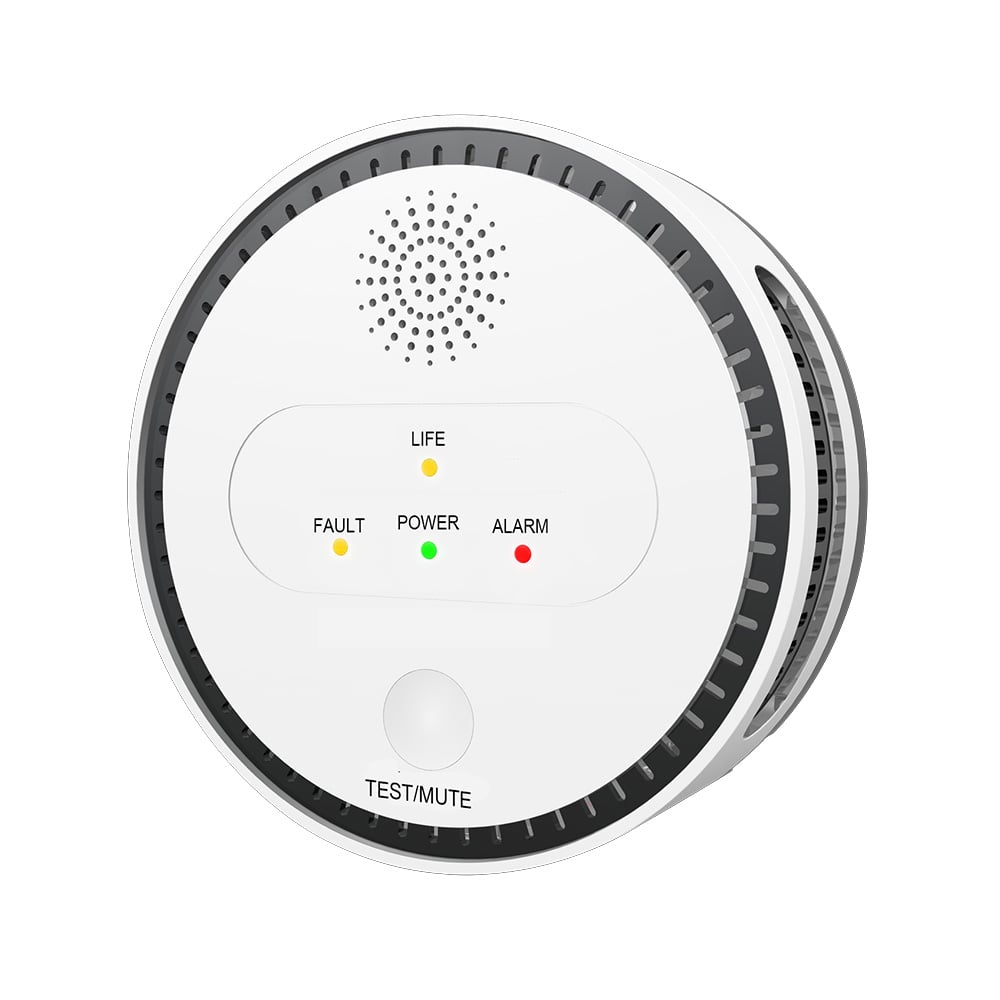 Offgridtec Smart WiFi Gas Alarm Sensor with LCD & App | Audible & Visual Alarm for Flammable Gases