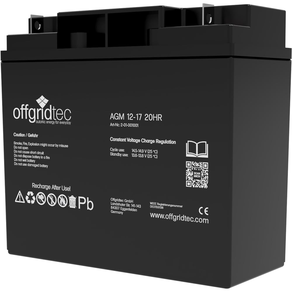 Akku Batterie AGM VRLA 12V 65Ah Green Cell - Kostenlose Lieferung