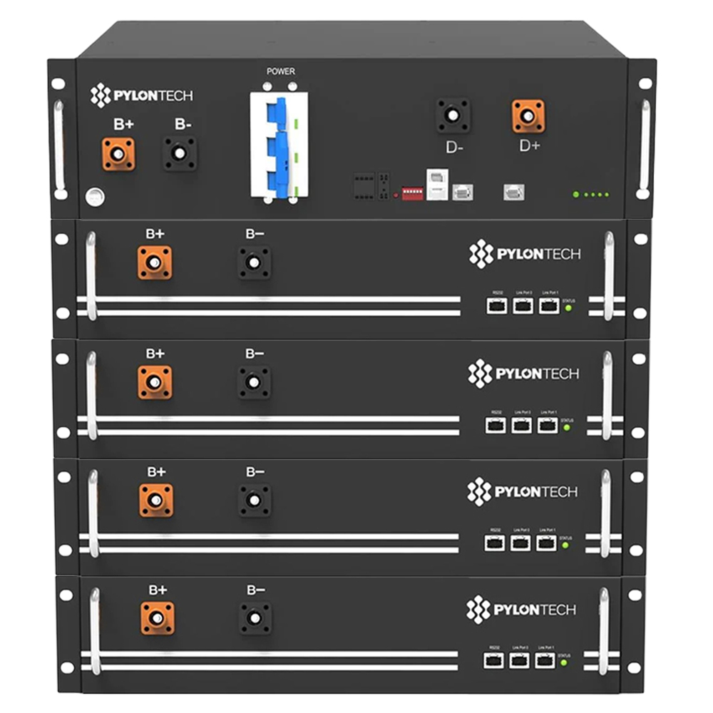 Pylontech Powercube X1 V2 9,6kWh Speicherset H48050 mit BMS SC500-100S
