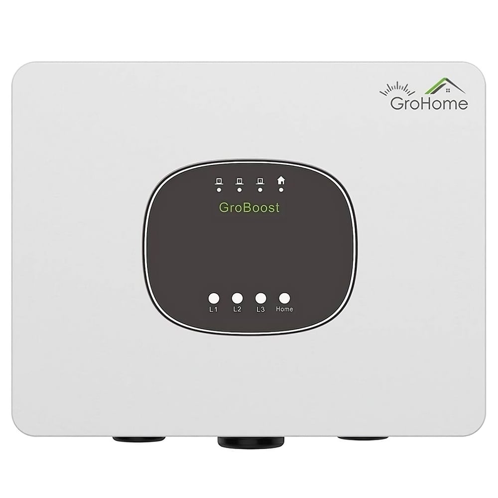 Growatt GroBoost-X control unit for hot water preparation