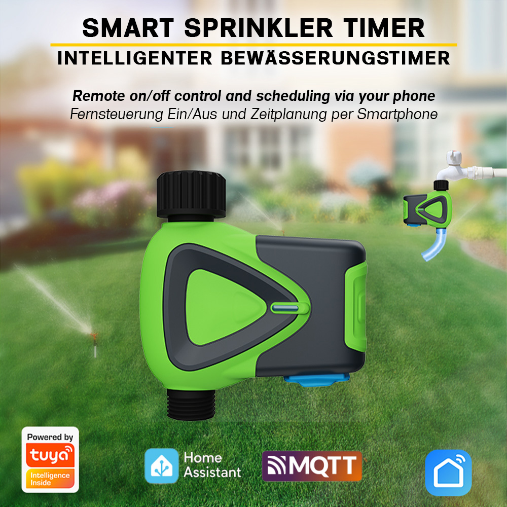 Offgridtec Smart WiFi Garden Watering Timer – Tuya Smart Life, App Control